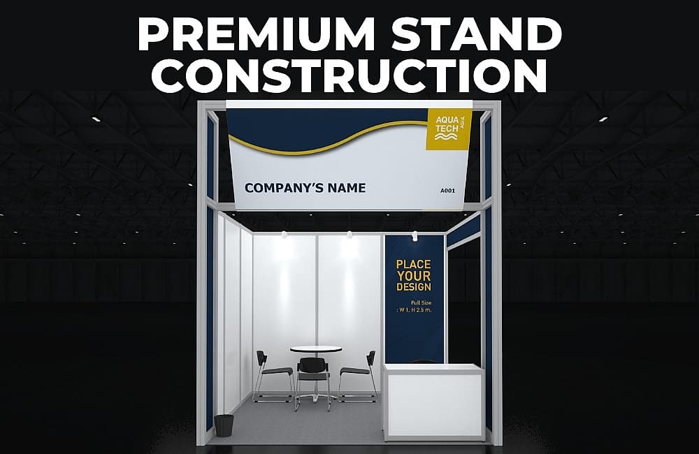 premium stand construction