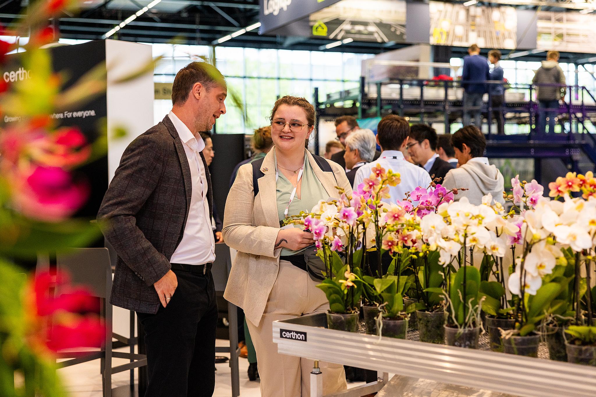 Flowers at GreenTech 2024