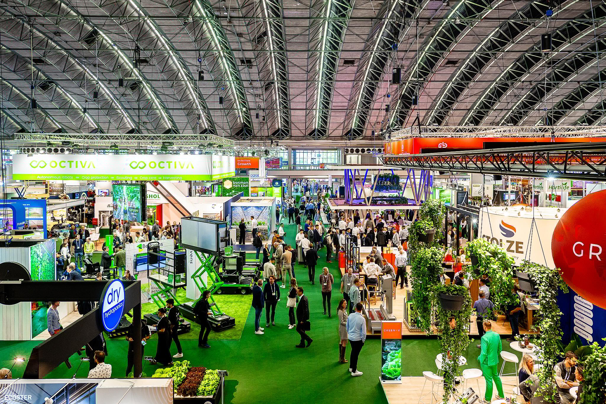 Overview of GreenTech Amsterdam