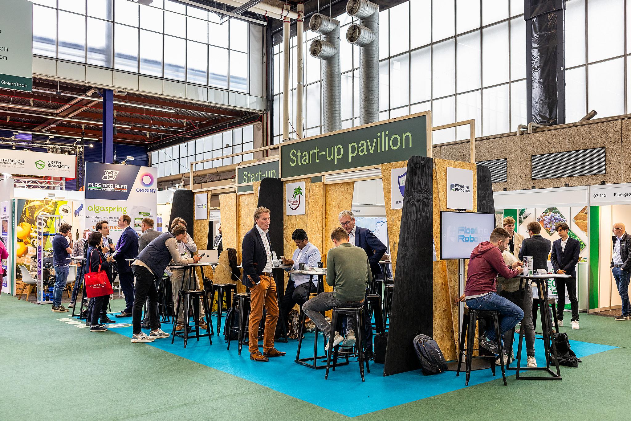 Startup pavilion GreenTech Amsterdam