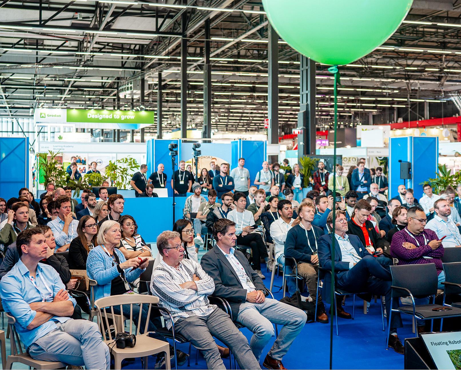 Robot Challenge - audience - GreenTech Amsterdam 2025