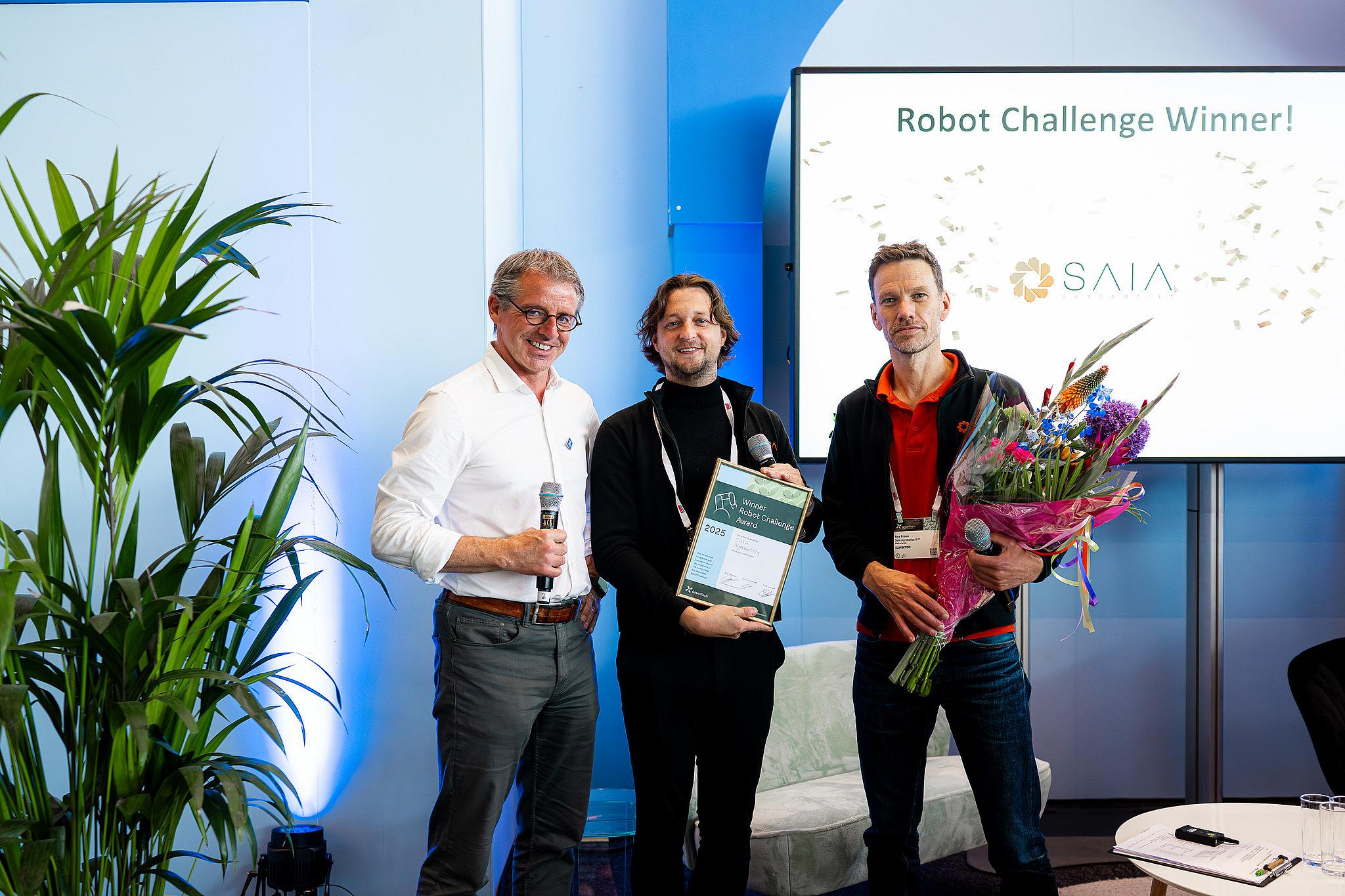 Robot Challenge - winners - GreenTech Amsterdam 2025