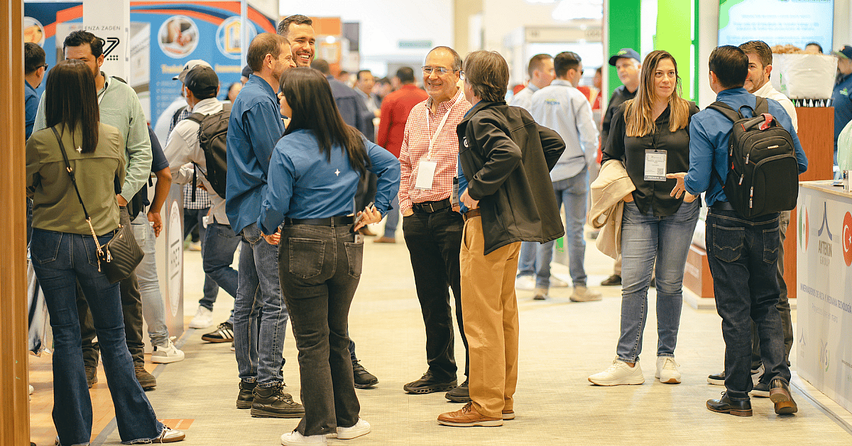 More visitors on the showfloor