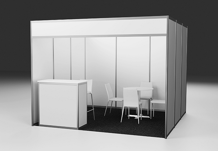 Hardwall booth