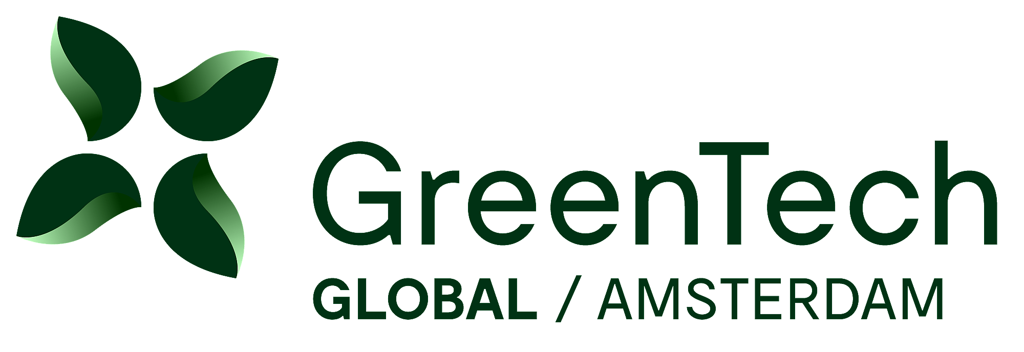 GreenTech Amsterdam logo onwhite
