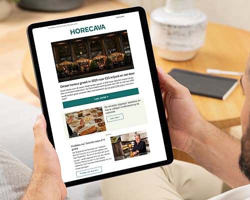 Advertorial Horecava tweewekelijkse nieuwsbrief