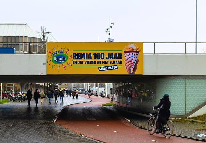Brugbanner beide kanten