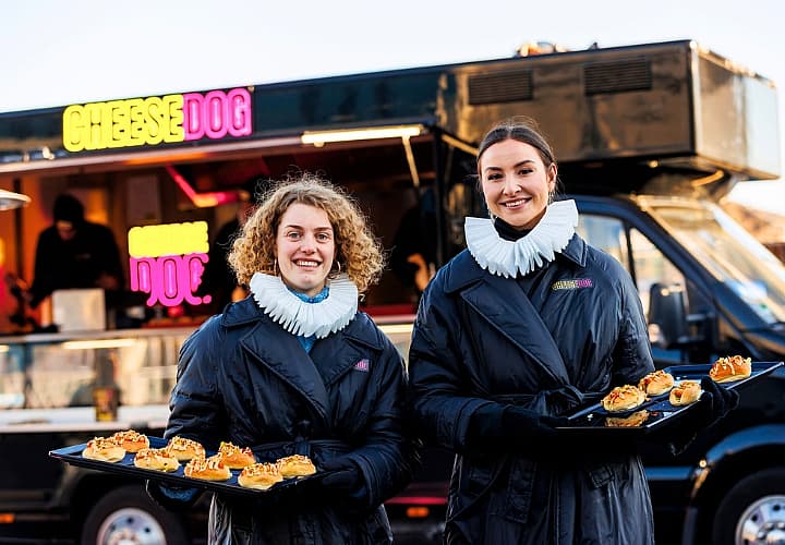 Promopoint Plaatsing promotioneel object met flyerteam