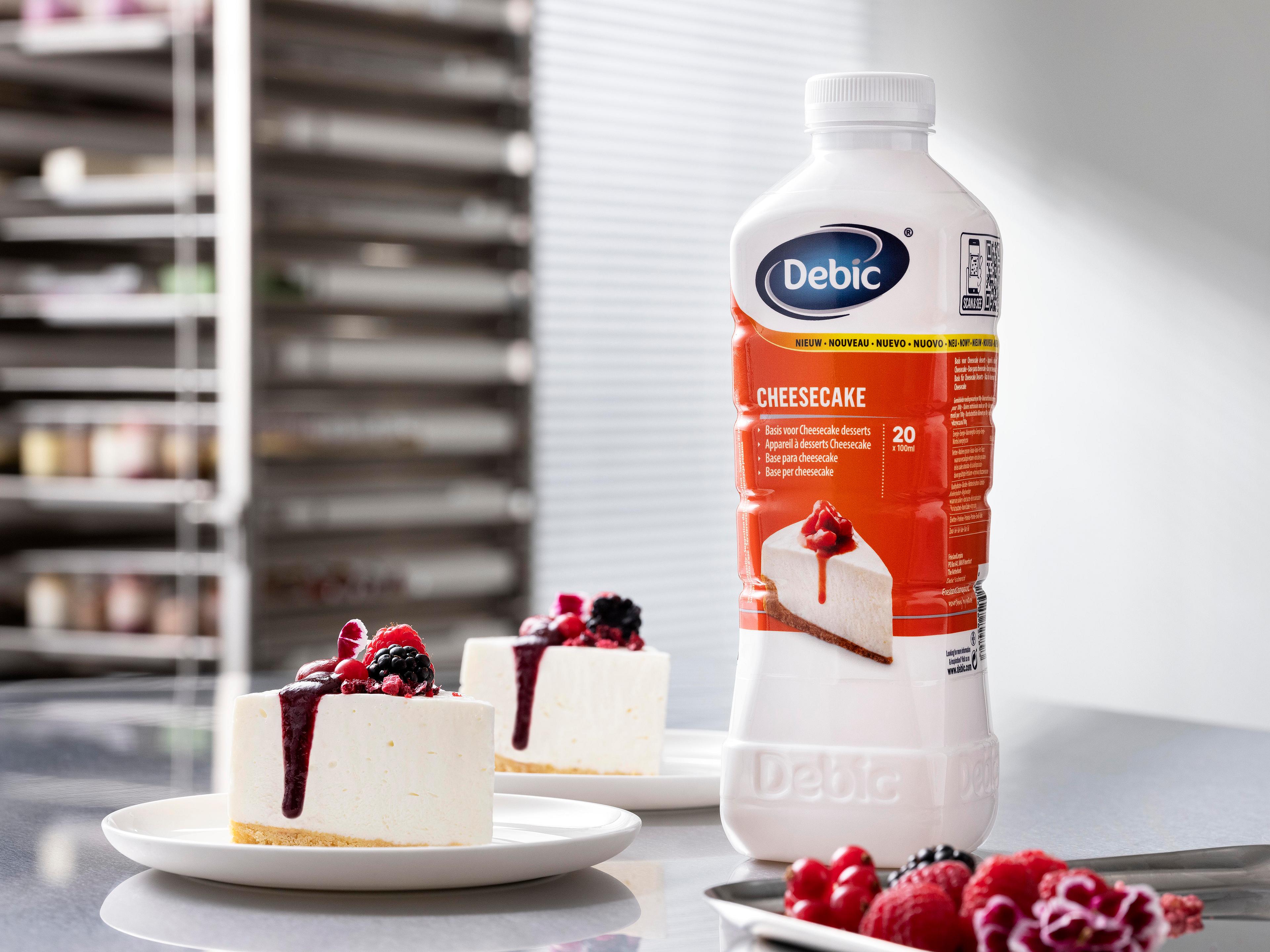 De nieuwste dessertbasis binnen de Debic Desserts-lijn