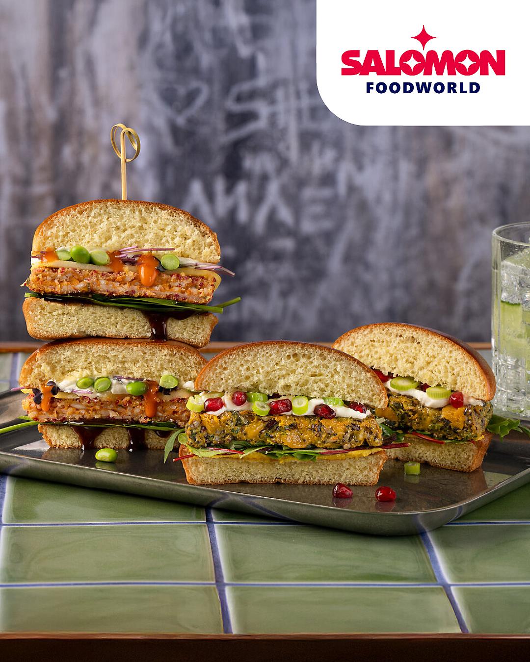 Veggie Burger Salomon