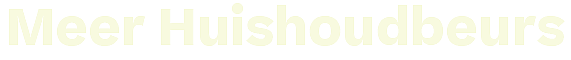 MeerHuishoudbeurs