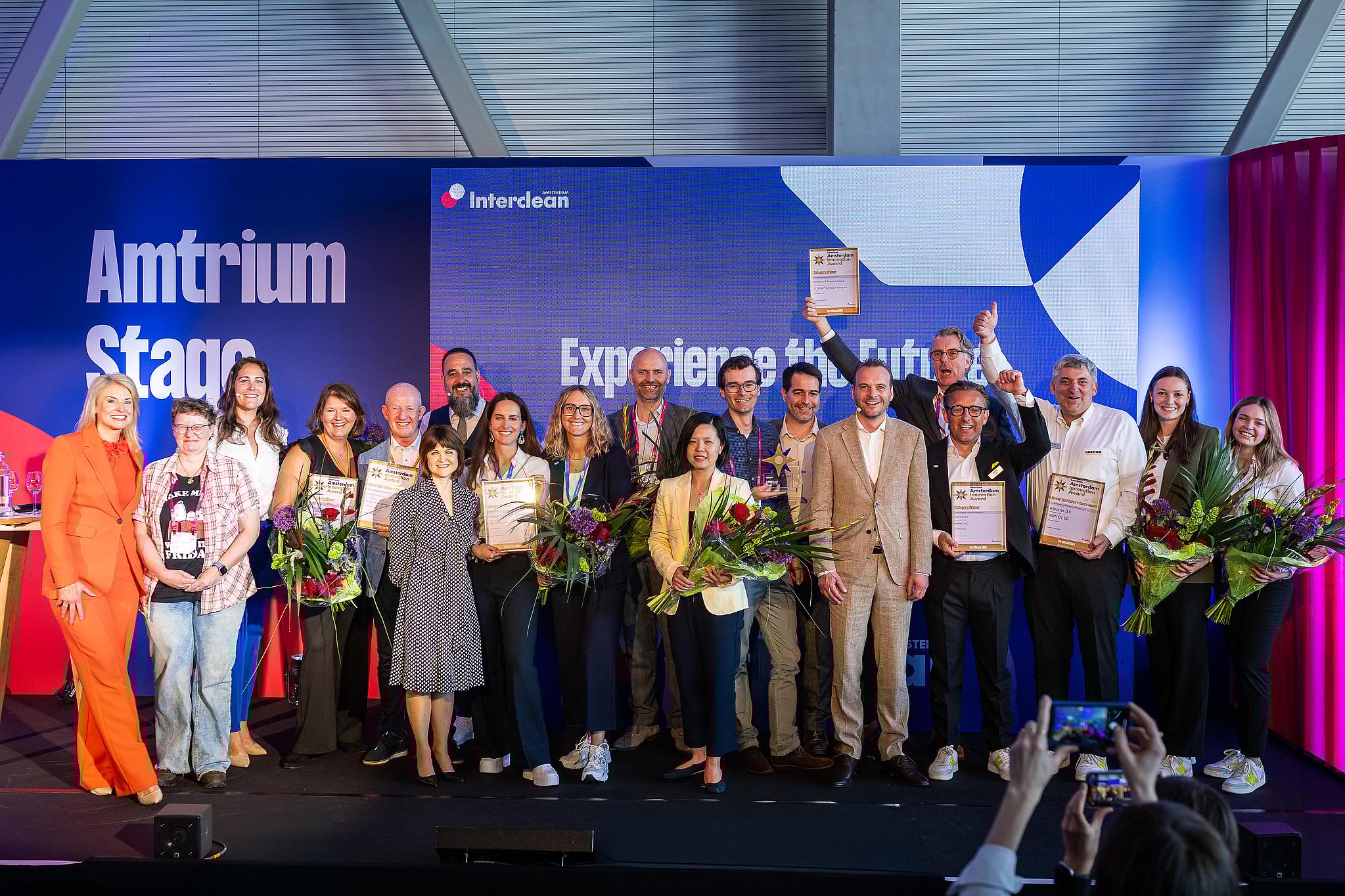 Interclean Amsterdamm 2024 winners AIA