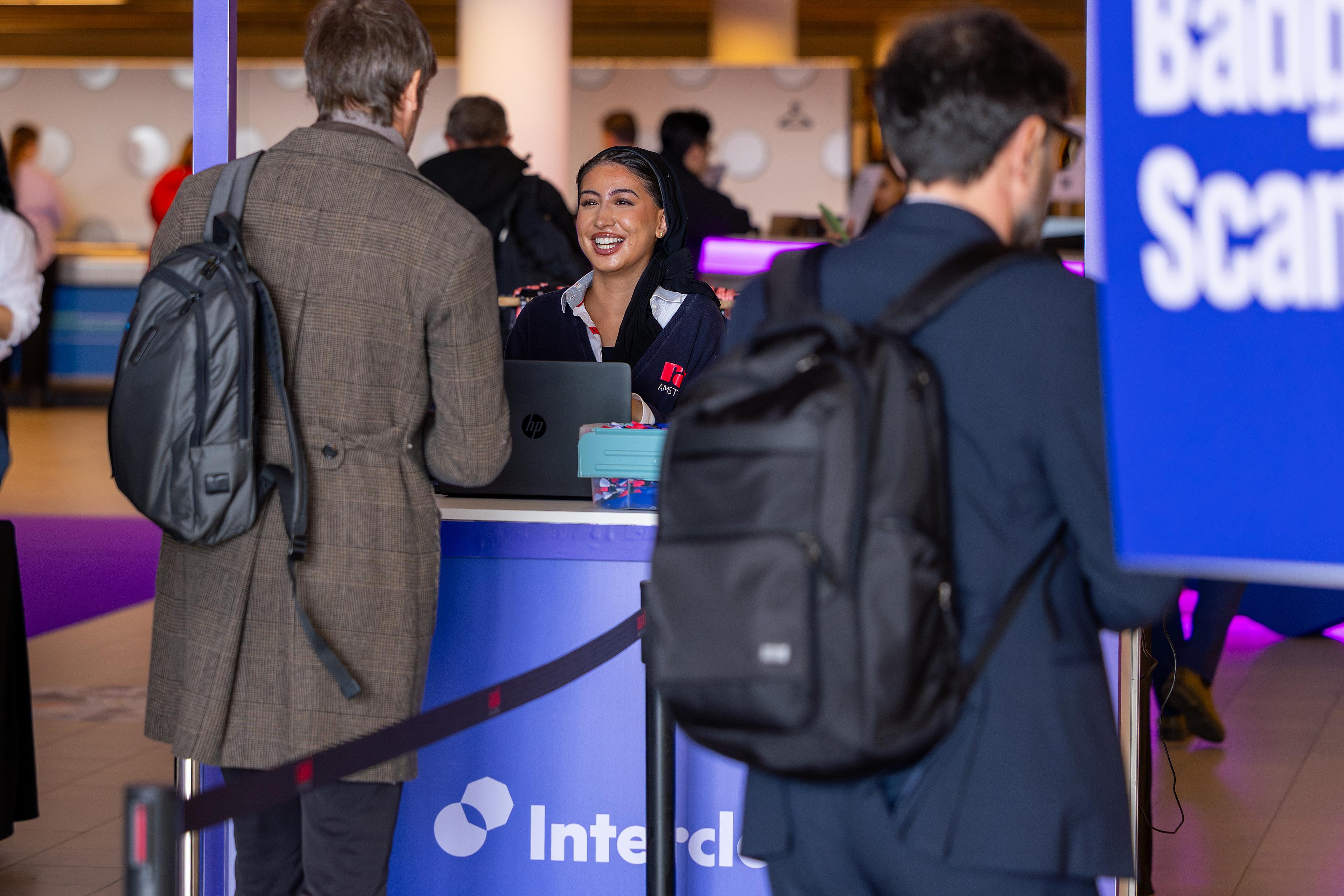 Interclean Amsterdam 2026 registration at entrance