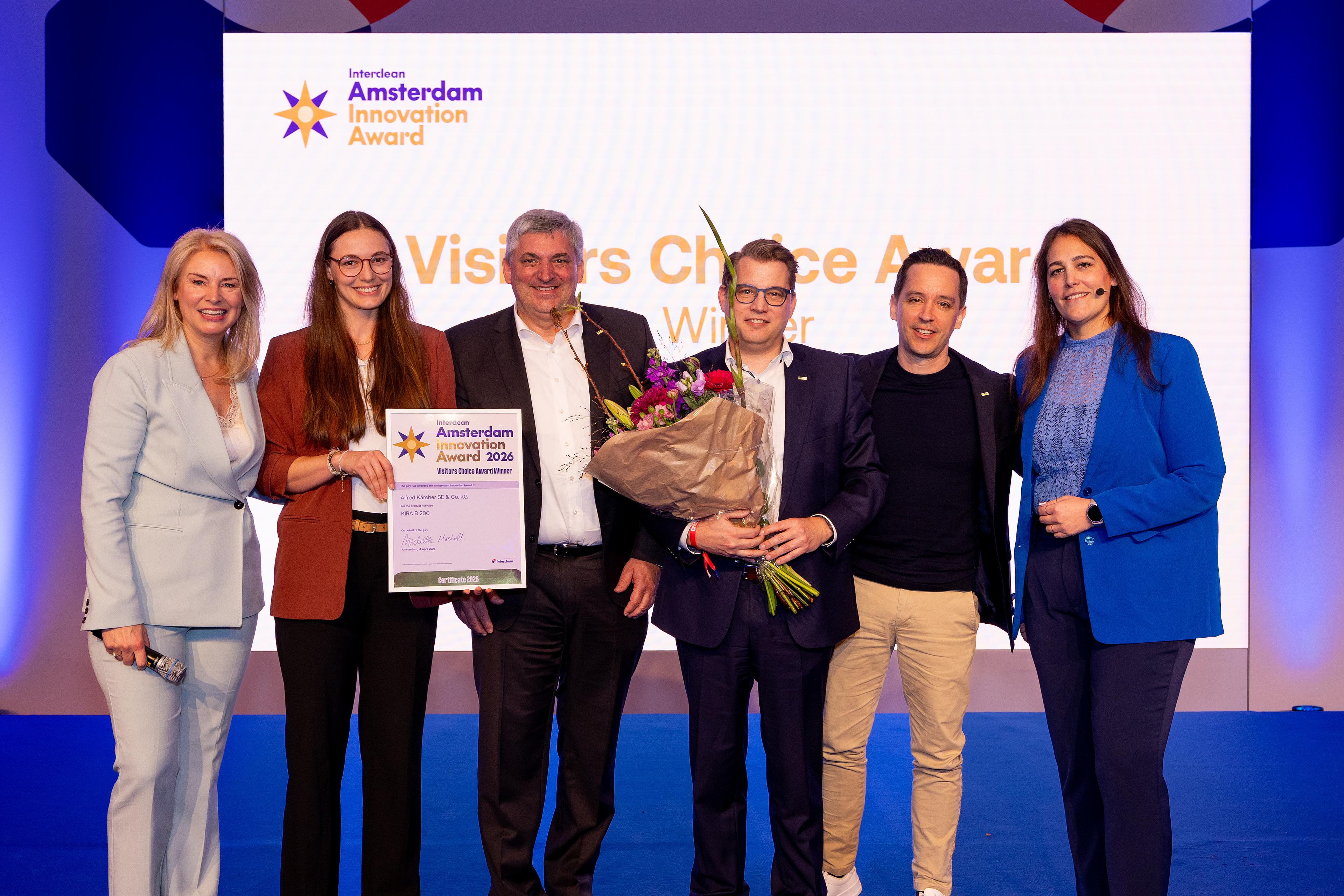 Interclean Amsterdam Innovation Awards - Visitors Choice Award Winners