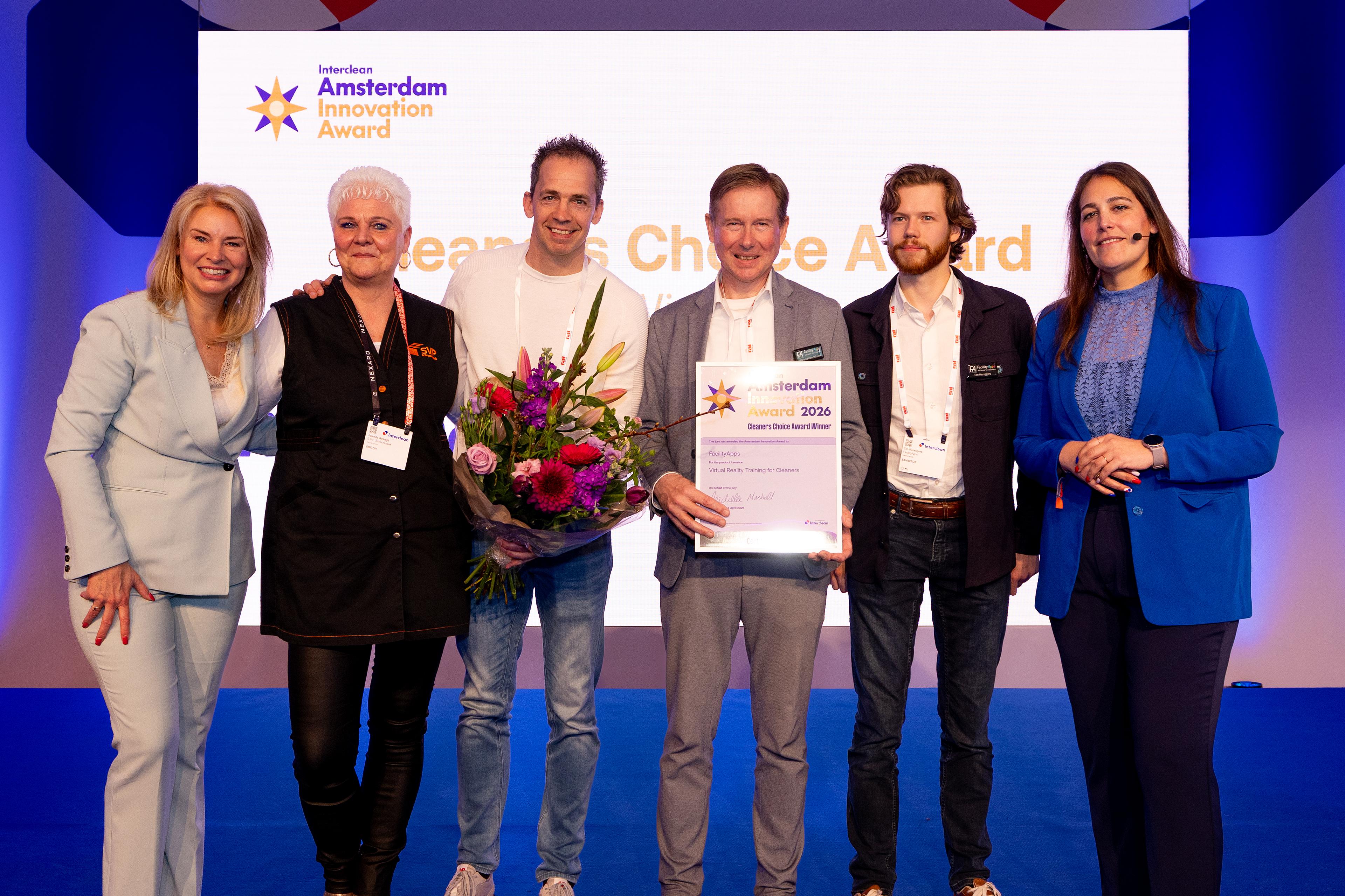 Interclean Amsterdam Innovation Awards Cleaners Choice Award Winner