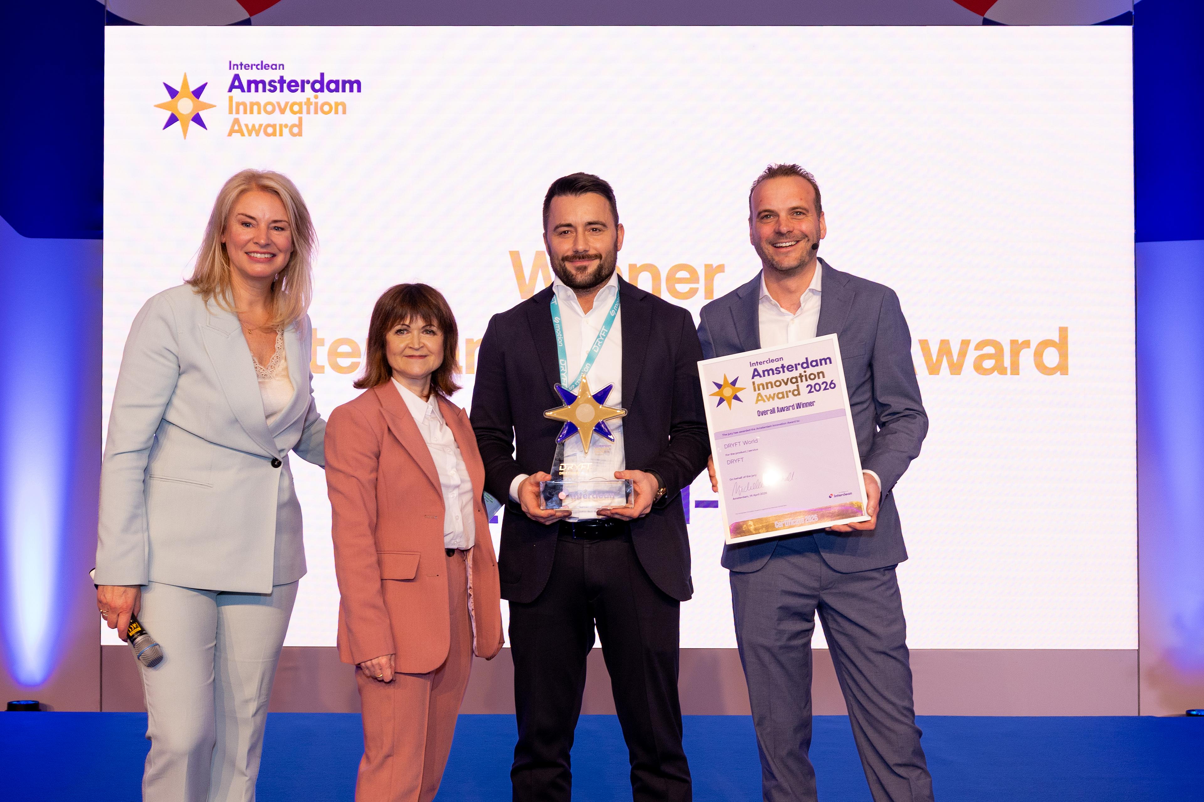 Interclean Amsterdam Innovation Awards overall winner