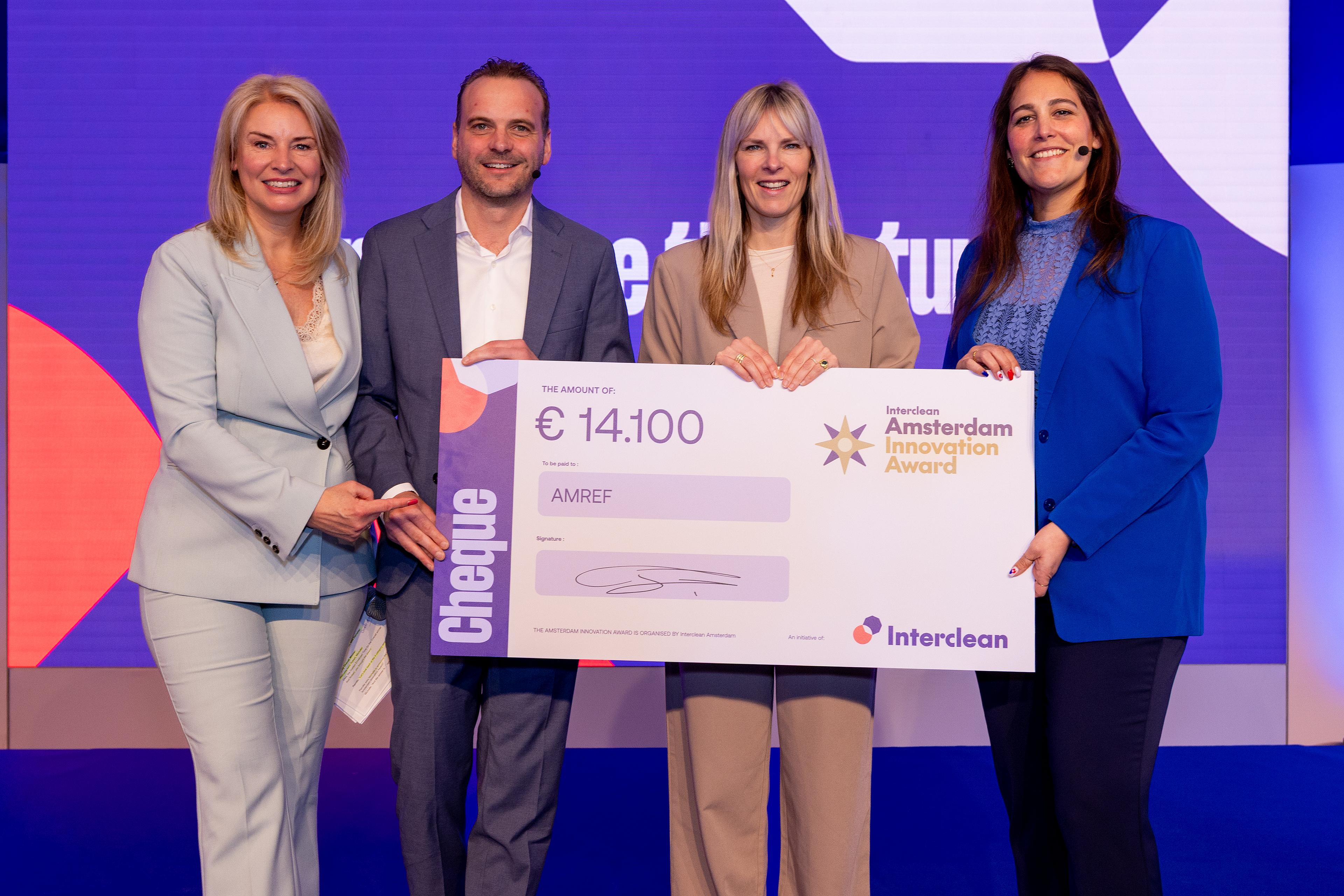 Interclean Amsterdam 2026 AMREF donation