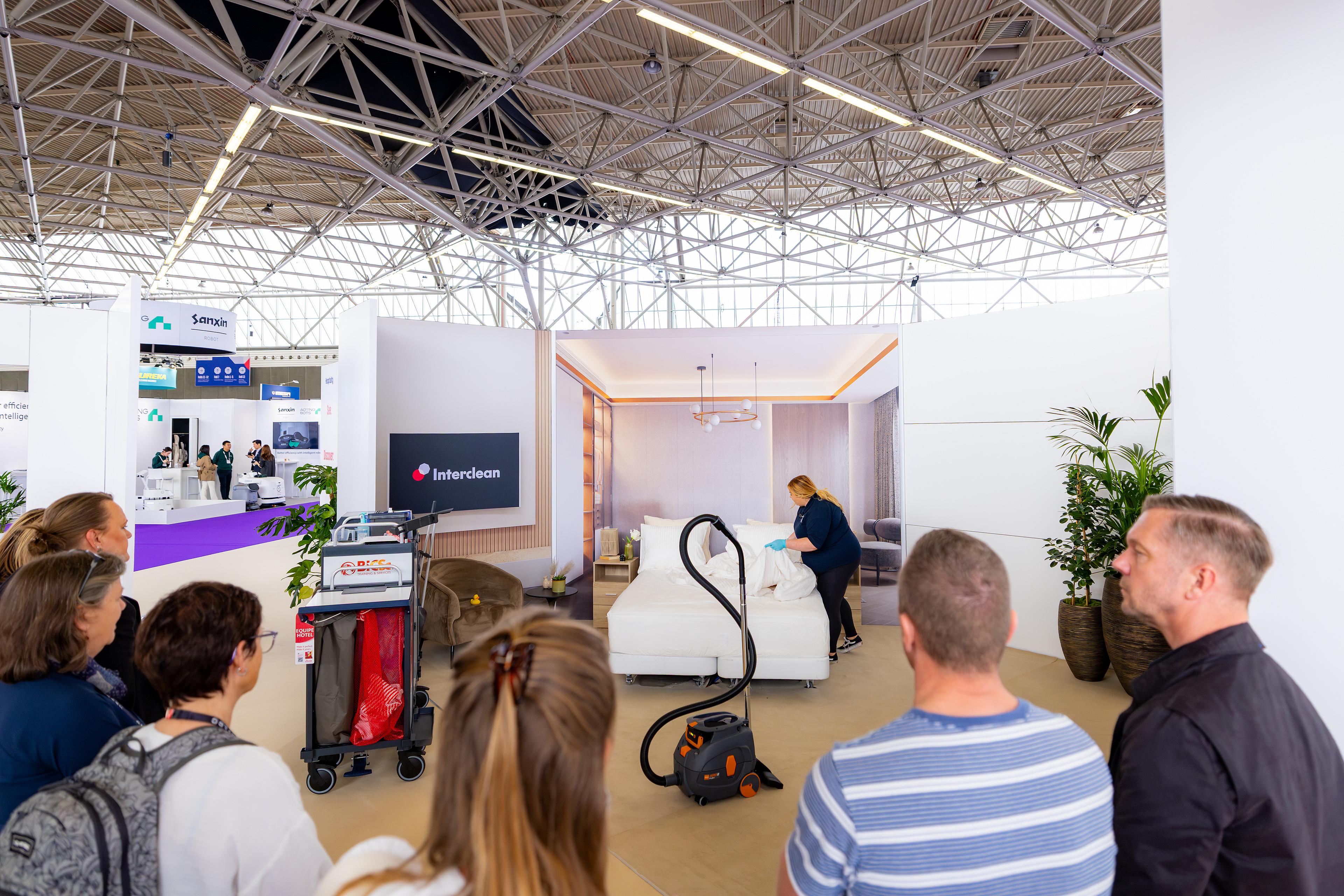 Interclean Amsterdam 2026 - cleaning hotel room