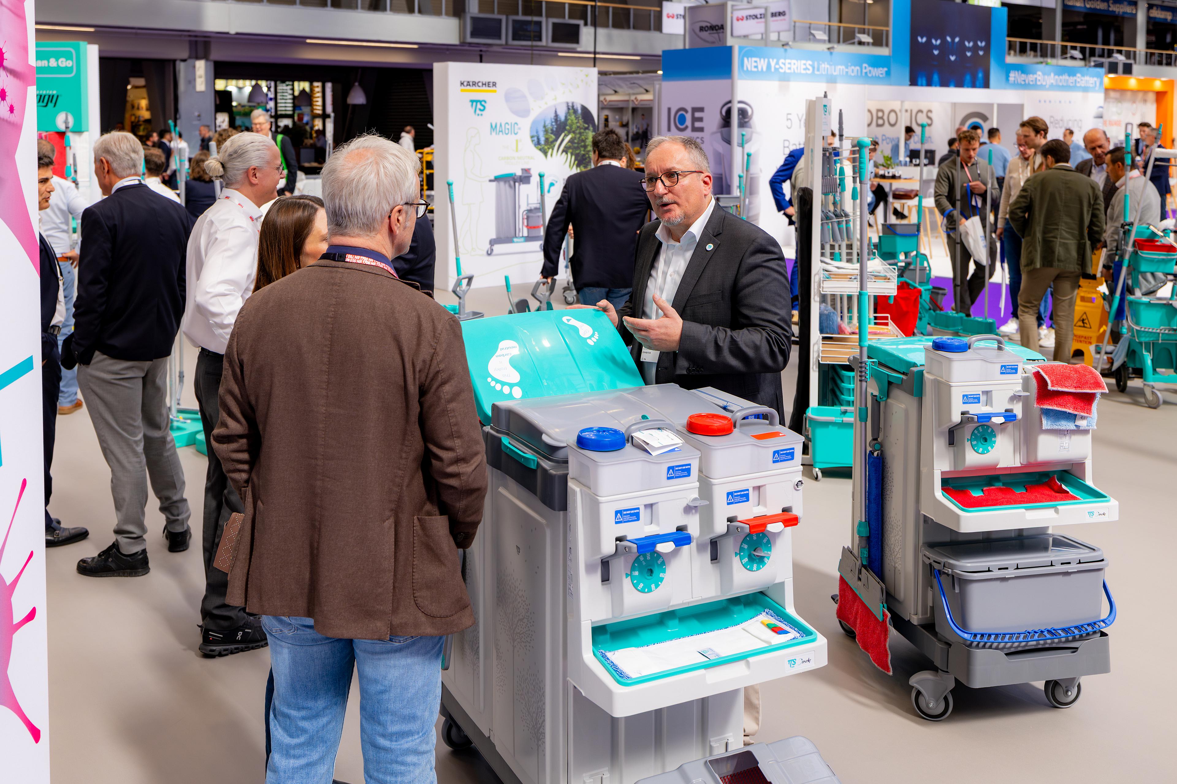 Interclean Amsterdam 2026 - exhibitor showing product
