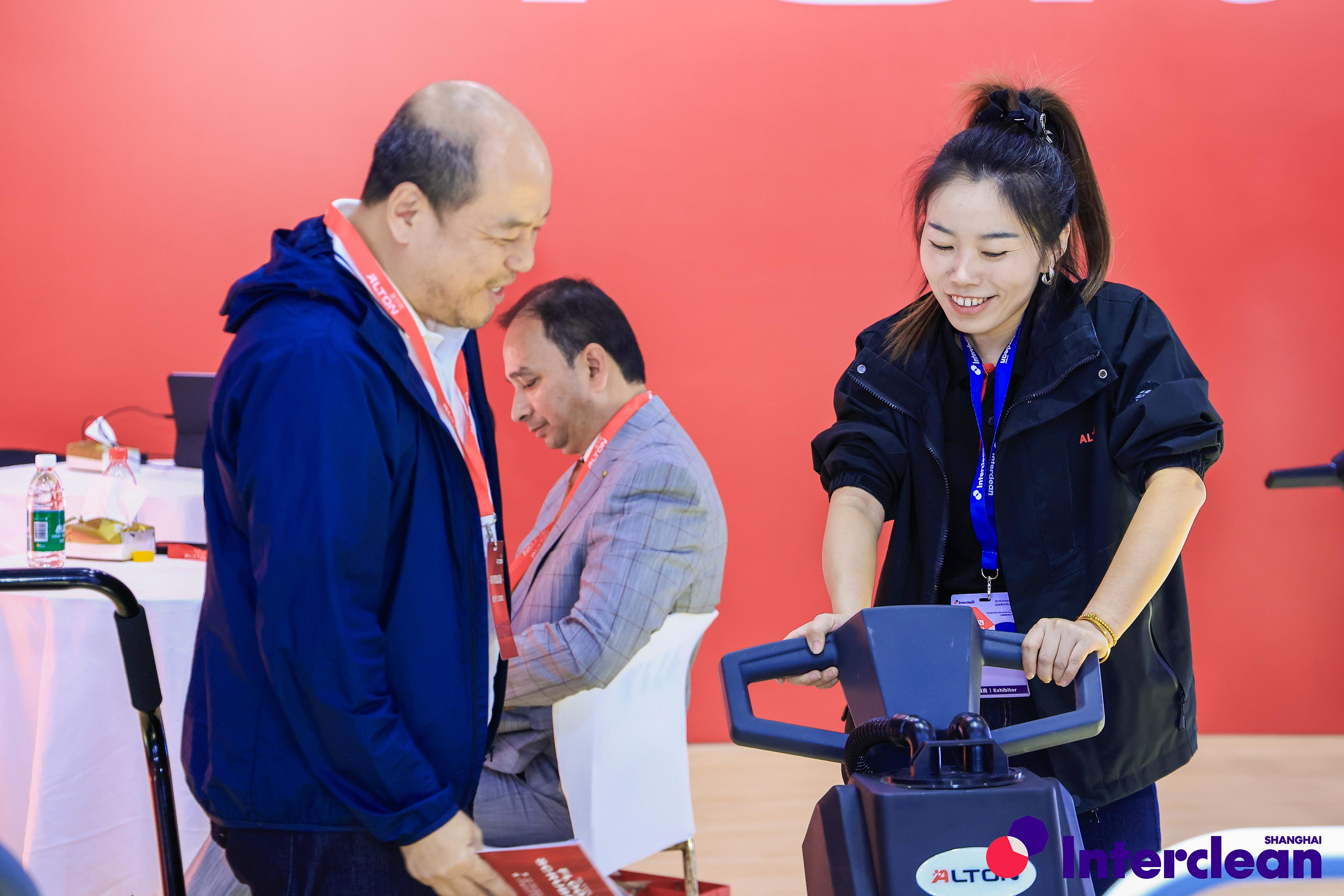 Interclean Shanghai 2025 demonstration