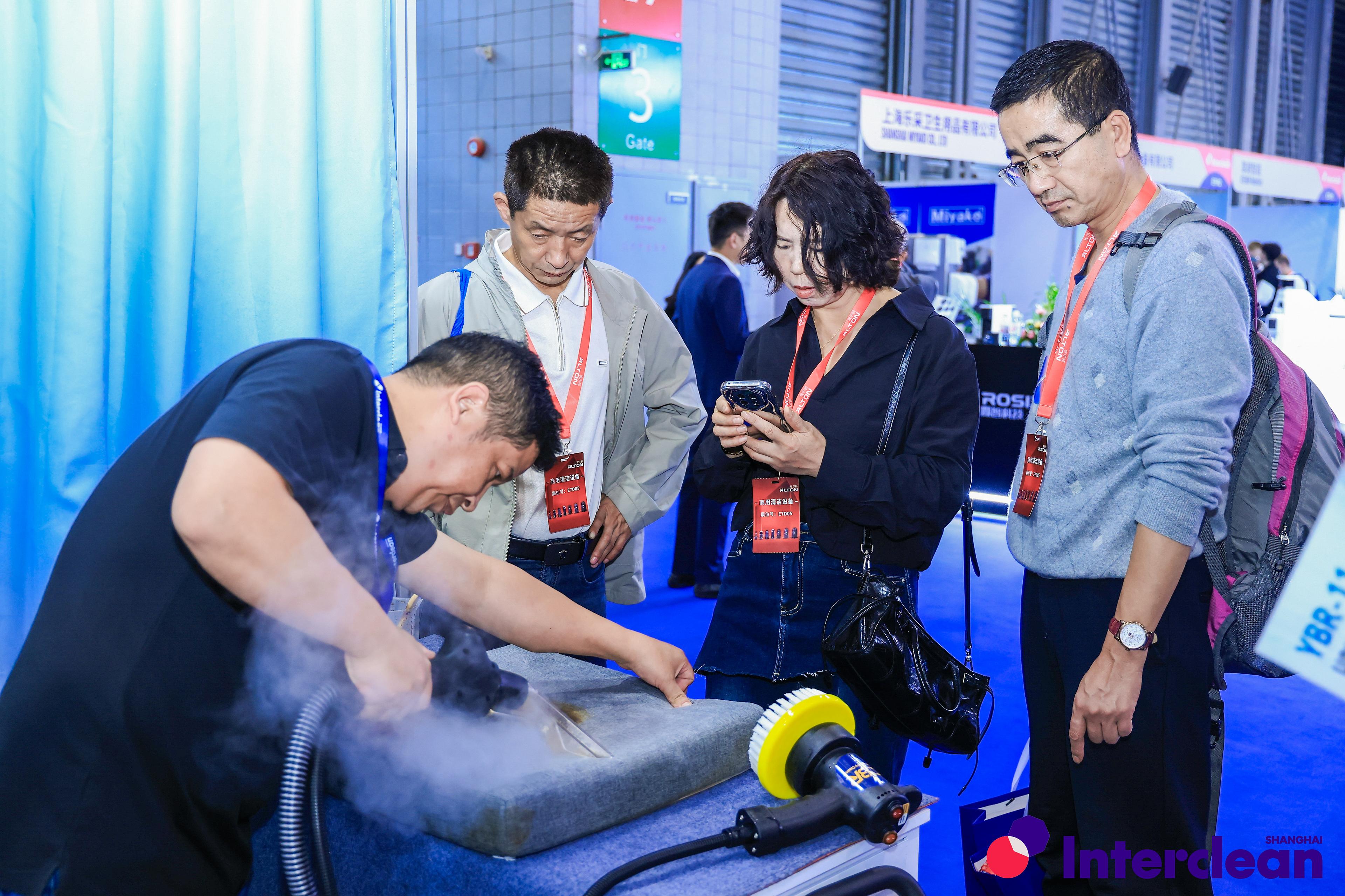 Interclean Shanghai 2025 demonstration