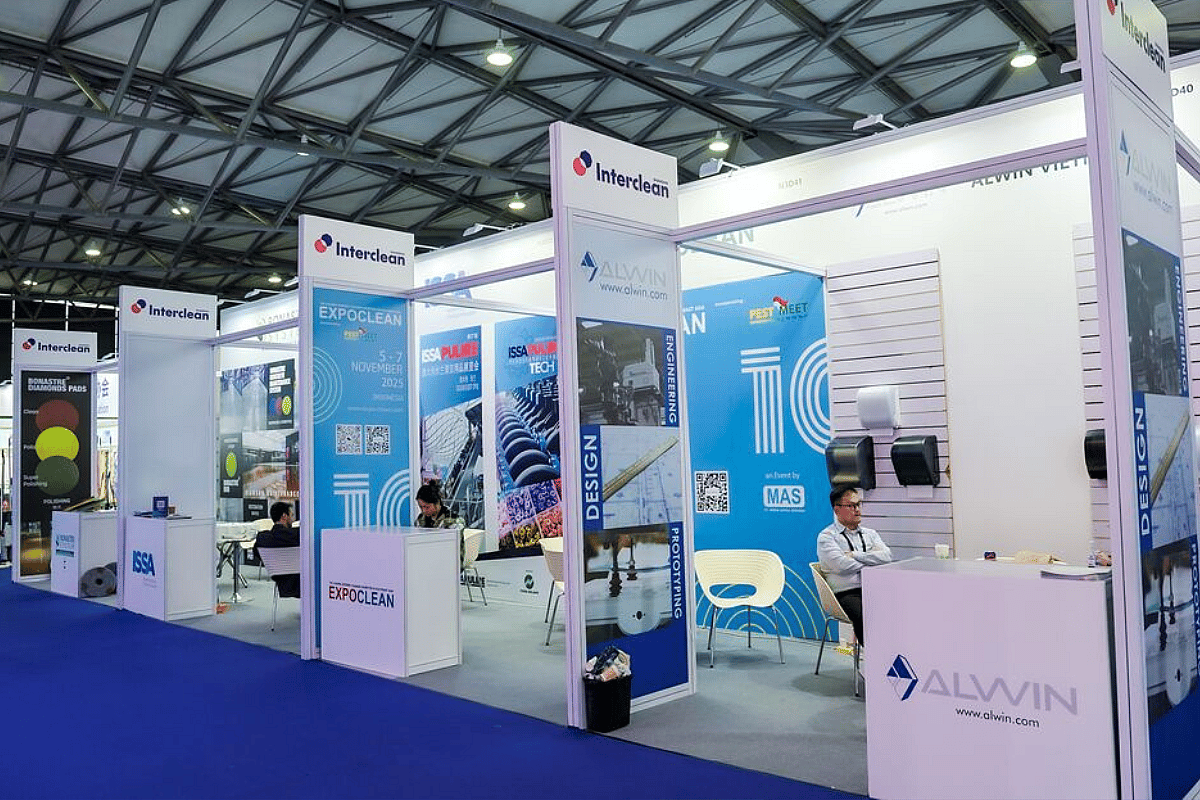 Interclean Shanghai international pavillion