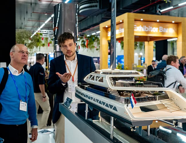 Superyacht stage events