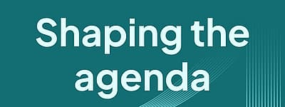 Shaping the agenda