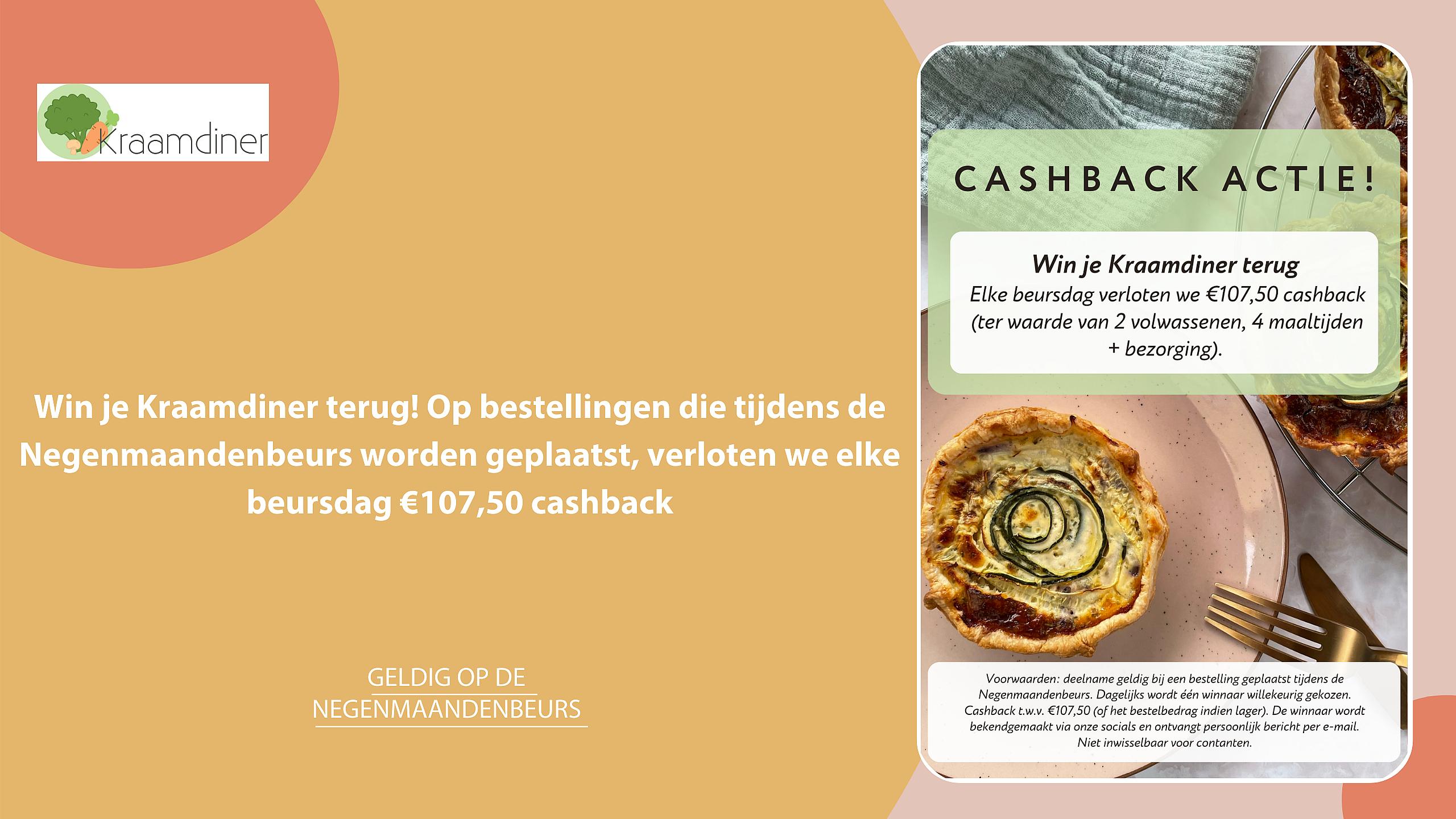 beursaanbiedingen kraamdiner