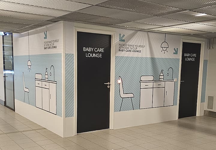 Baby care lounges