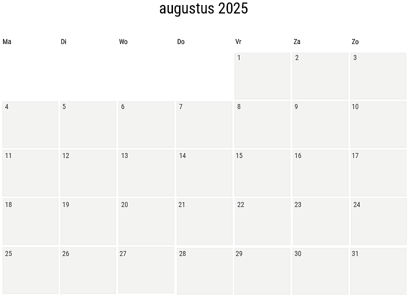 Verwachte drukte op en rondom de RAI in augustus