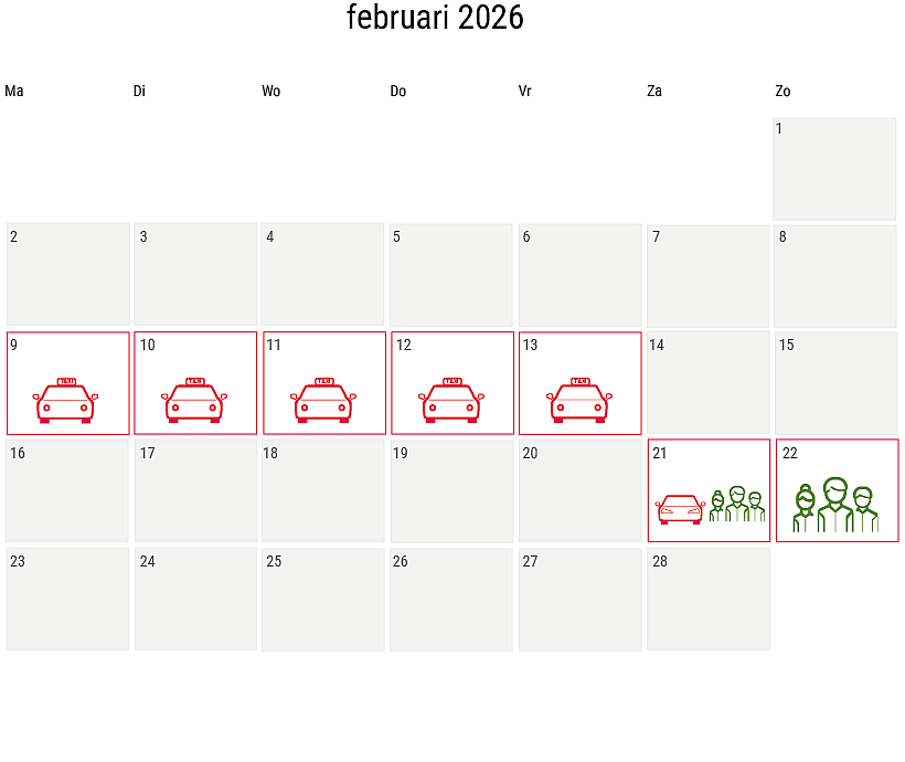 Verwachte drukte op en rondom de RAI in februari