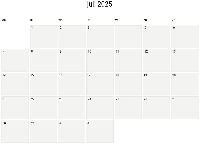 Verwachte drukte op en rondom de RAI in juli