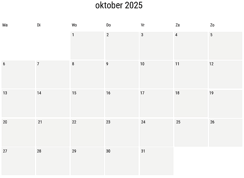 Verwachte drukte op en rondom de RAI in oktober
