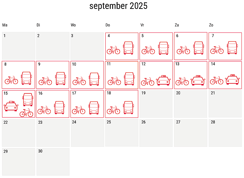 Verwachte drukte op en rondom de RAI in september