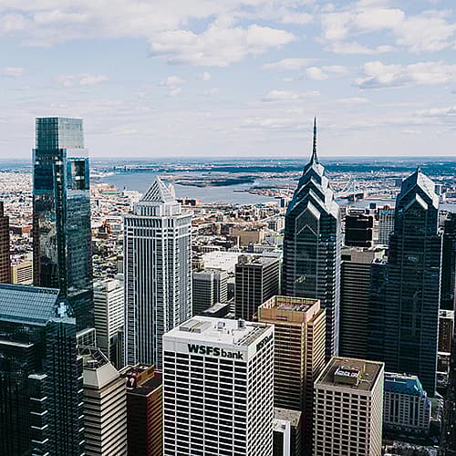 Philadelphia city view