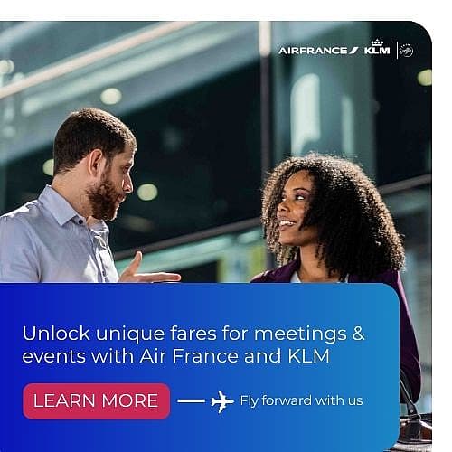 KLM Air France - Unlock unique fares for meetings & events with Air France and KLM
